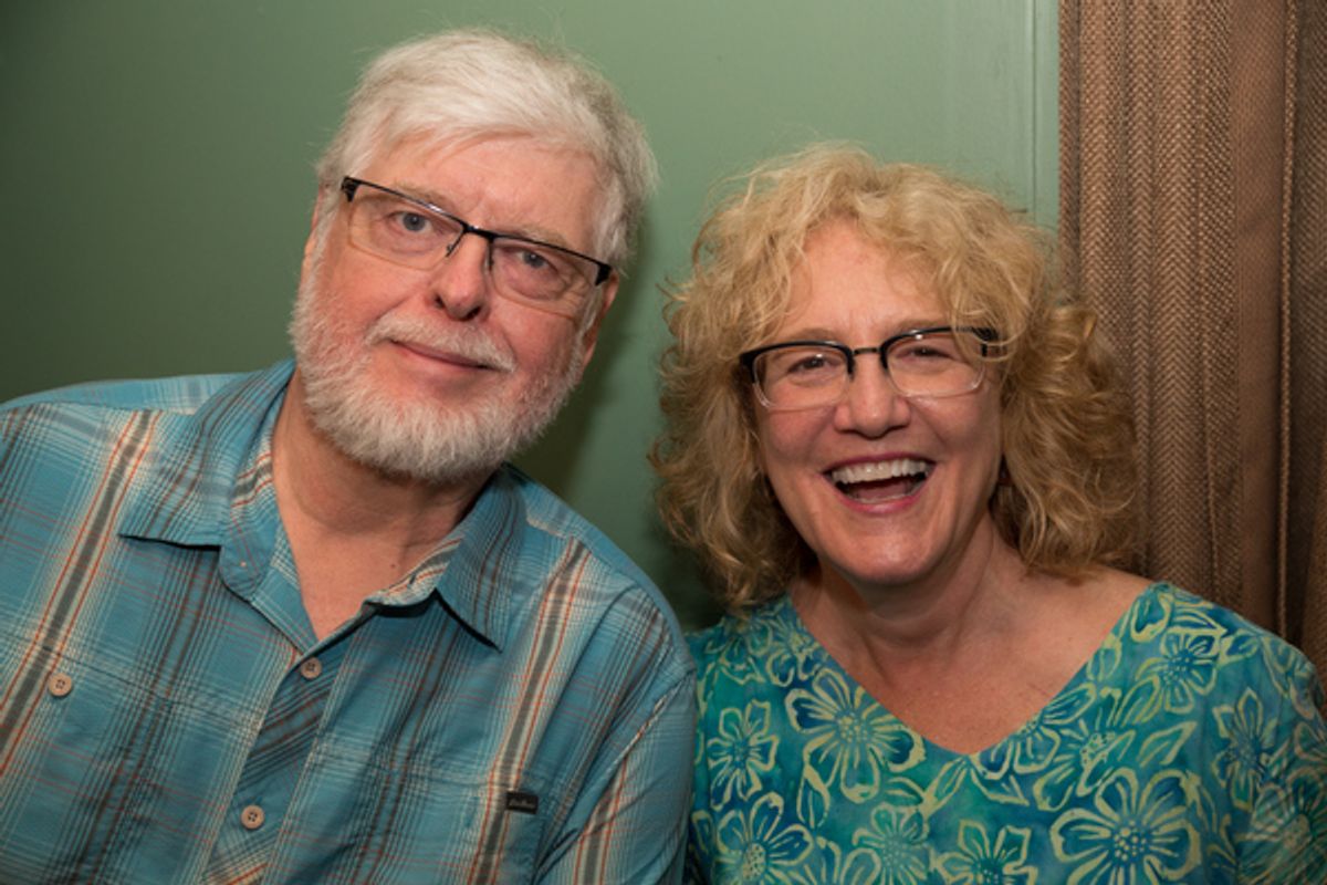Geoff Nelson and Ann Hall at 