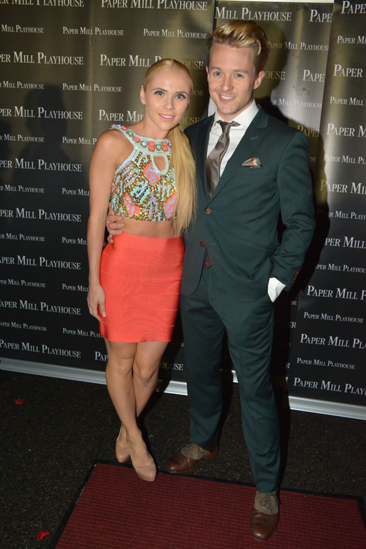 Tenealle Farragher and Mikey Winslow at 