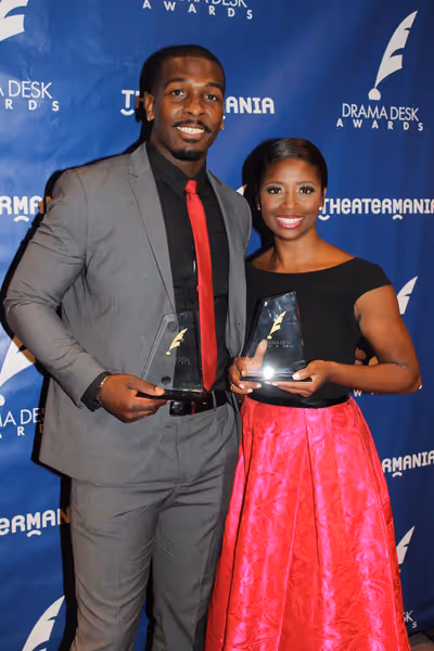 Khris Davis and Montego Glover Photo