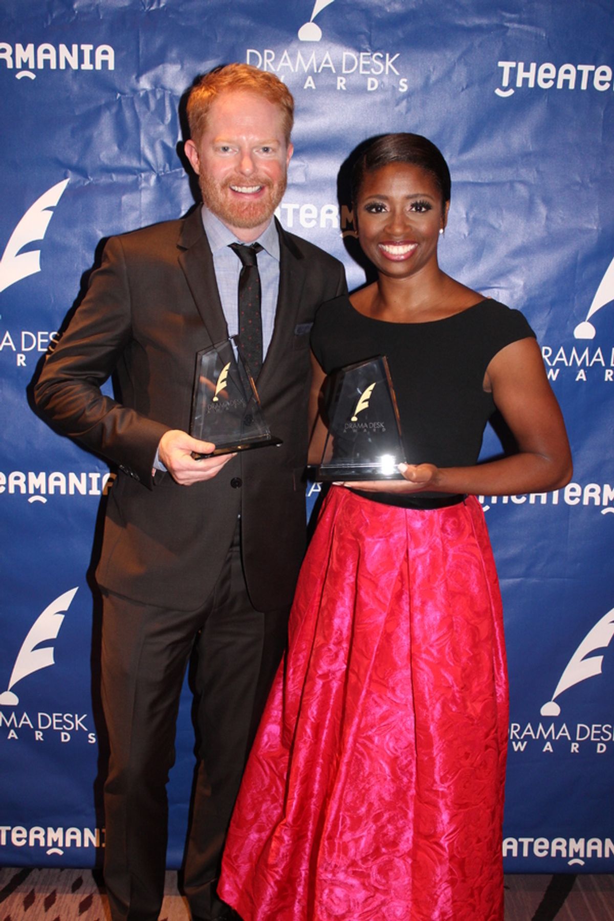 Jesse Tyler Fergurson and Montego Glover at 