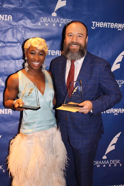 Cynthia Erivo and Danny Burstein Photo
