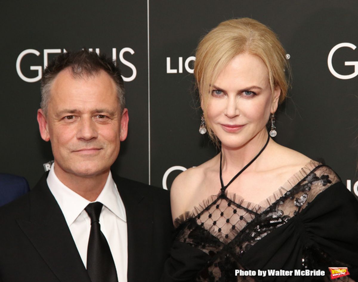 Michael Grandage and Nicole Kidman  at 