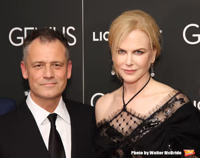 Michael Grandage and Nicole Kidman  Photo