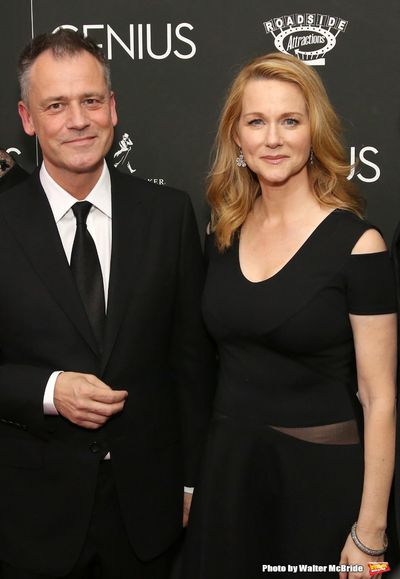 Michael Grandage and Laura Linney  Photo