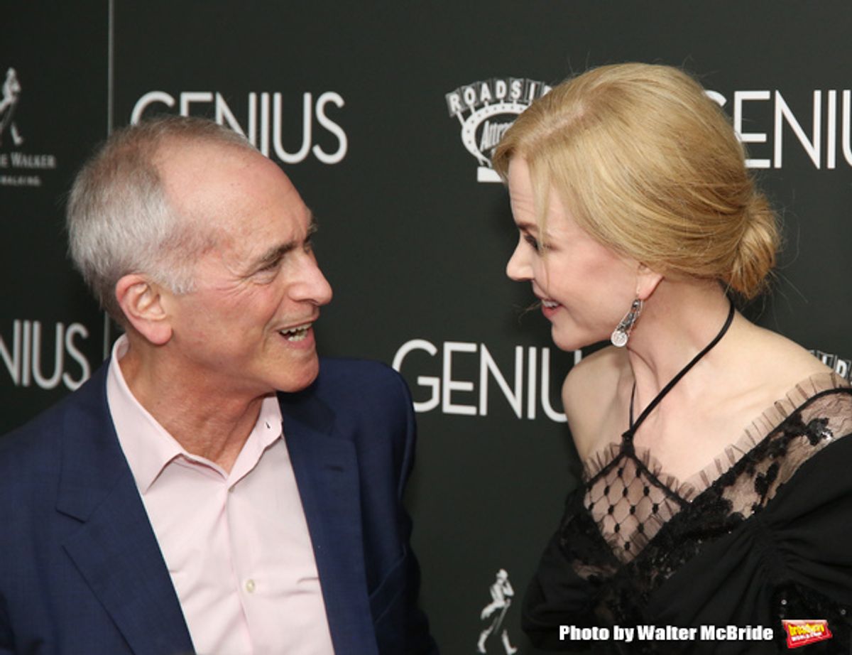 A. Scott Berg and Nicole Kidman at 
