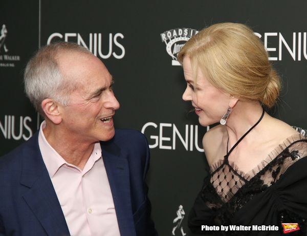 A. Scott Berg and Nicole Kidman Photo