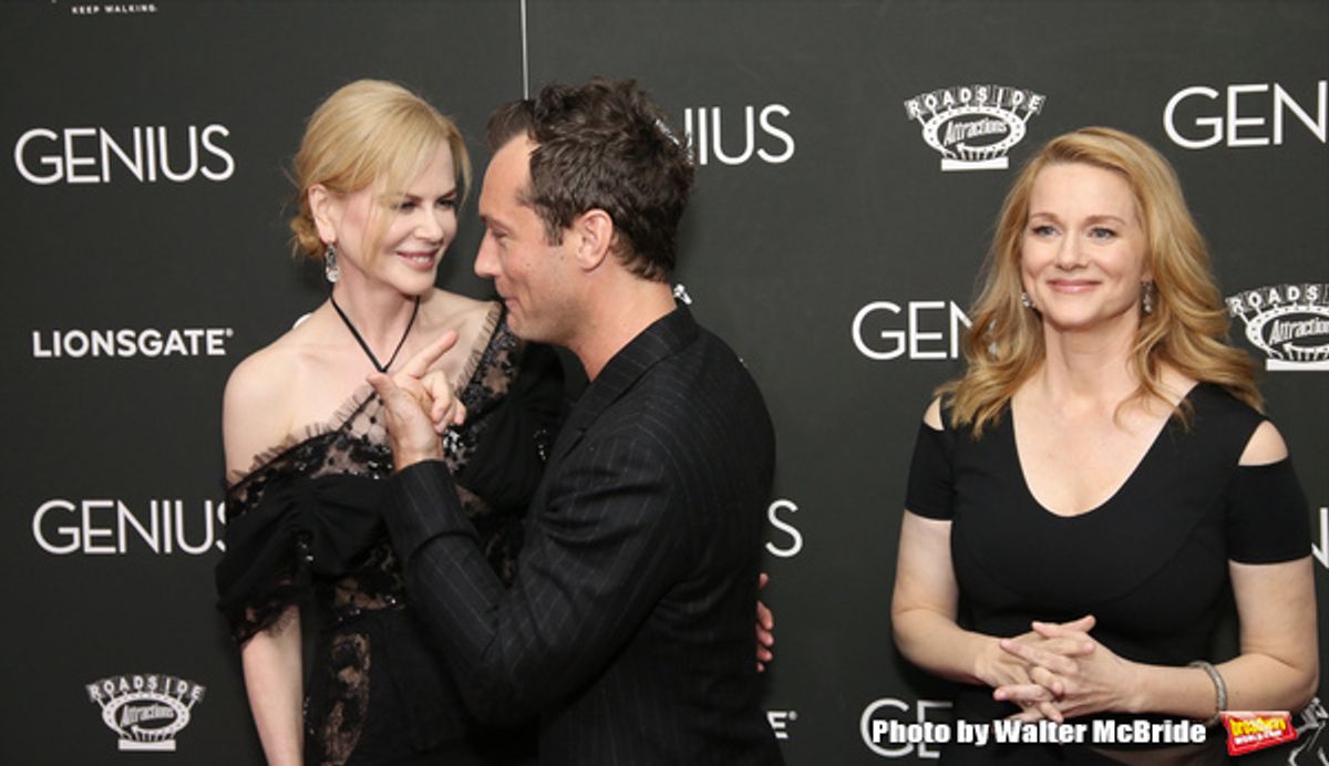 Nicole Kidman, Jude Law and Laura Linney  at 