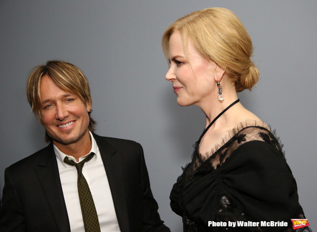 Keith Urban and Nicole Kidman at 