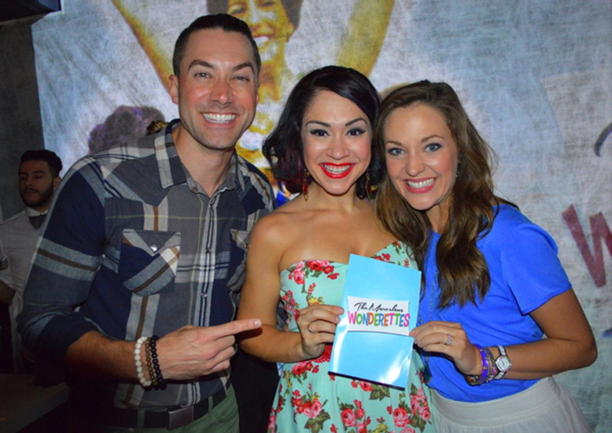 Laua Osnes, Diana DeGarmo, Ace Young at 