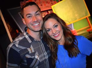 Ace Young, Laura Osnes Photo