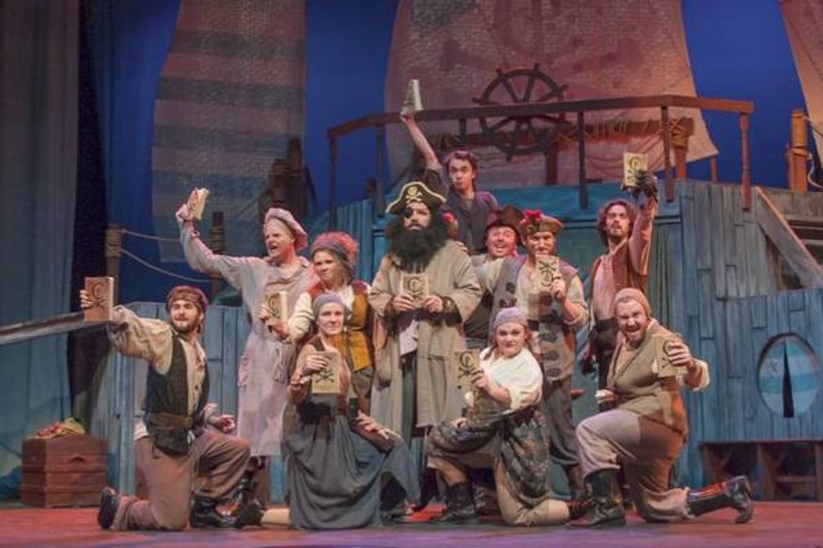 Dressing Smartly: Robert Dalton, Alex Jones, Nick Martiniano, and Taylor Hoffman perform 'Dressing Smartly is the Smartest Thing To Do.' Photo credit: Tamara Hansen. at 