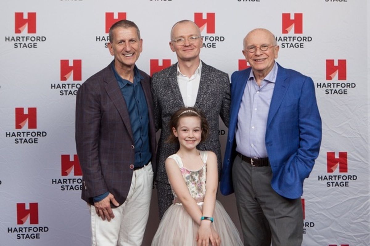 Tom Kirdahy, Darko Tresnjak, Terrence McNally, Nicole Scimeca at 