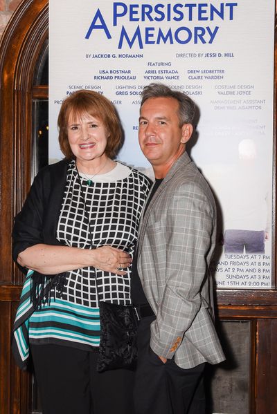 Mary J. Davis and Playwright Jackob G. Hoffmann Photo
