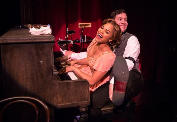 Monica Raymund and Adam Brown Photo