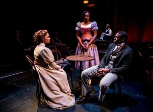 Monica Raymund, Sharrise Hamilton and Tosin Morohunfola @ BroadwayWorld Monica Raymund, Sharrise Hamilton and Tosin Morohunfola Photo