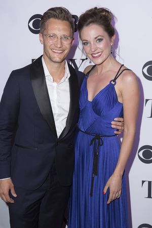 Nathan Johnson and Laura Osnes @ BroadwayWorld Nathan Johnson and Laura Osnes Photo