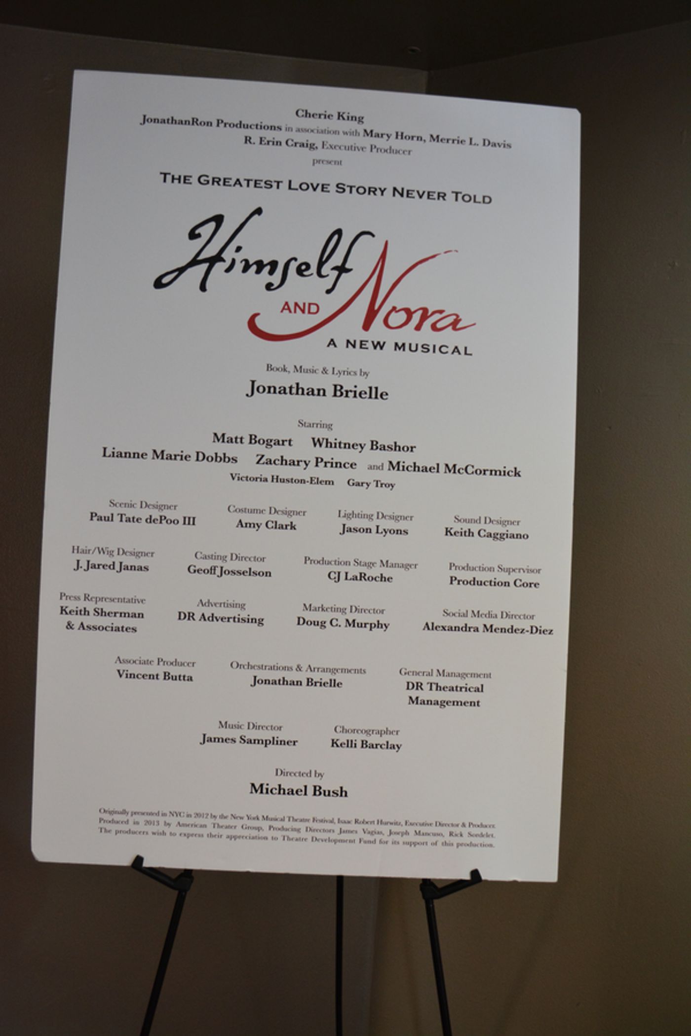 Photo Coverage: On the Red Carpet for Opening Night of HIMSELF AND NORA  Image