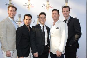Michael Lomenda, Mauricio Perez, Dominic Scaglione, Jr., Richard Blake and Quinn VanAntwerp @ BroadwayWorld Michael Lomenda, Mauricio Perez, Dominic Scaglione, Jr., Richard Blake and Quinn VanA Photo