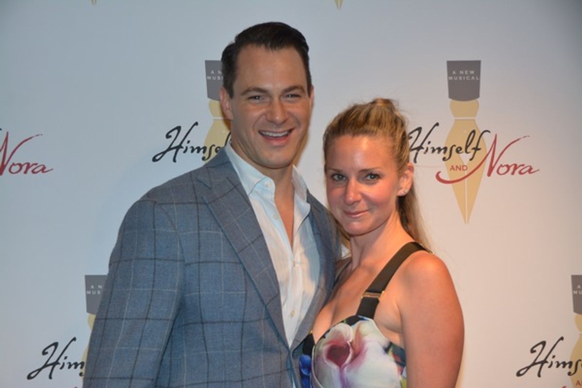 Matt Borart and Jessica Bogart at 