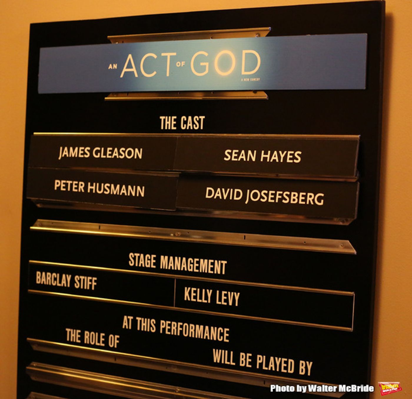 Photo Coverage: God (Sean Hayes) and His Angels Take Opening Night Bows in AN ACT OF GOD!  Image