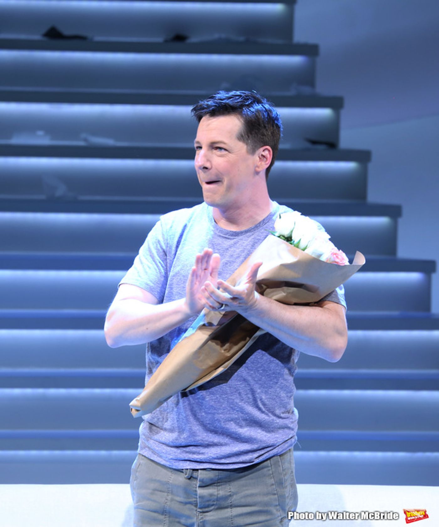 Photo Coverage: God (Sean Hayes) and His Angels Take Opening Night Bows in AN ACT OF GOD!  Image