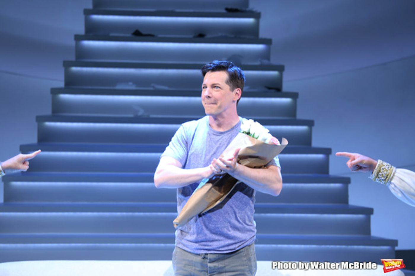 Photo Coverage: God (Sean Hayes) and His Angels Take Opening Night Bows in AN ACT OF GOD!  Image
