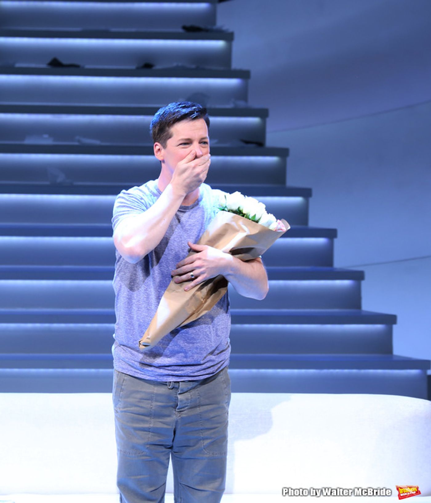 Photo Coverage: God (Sean Hayes) and His Angels Take Opening Night Bows in AN ACT OF GOD!  Image