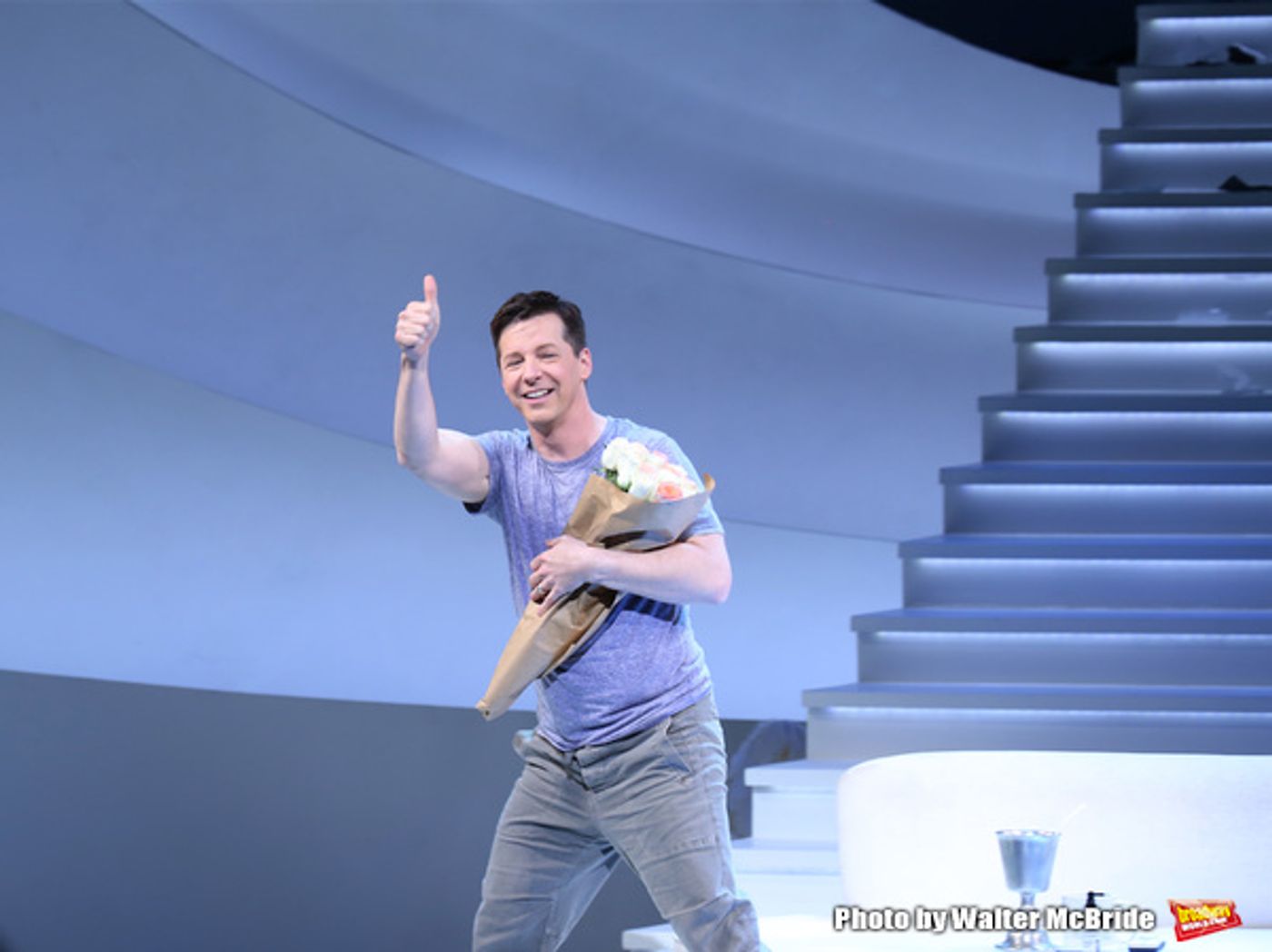 Photo Coverage: God (Sean Hayes) and His Angels Take Opening Night Bows in AN ACT OF GOD!  Image