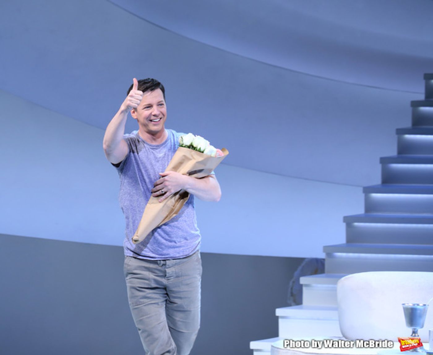 Photo Coverage: God (Sean Hayes) and His Angels Take Opening Night Bows in AN ACT OF GOD!  Image