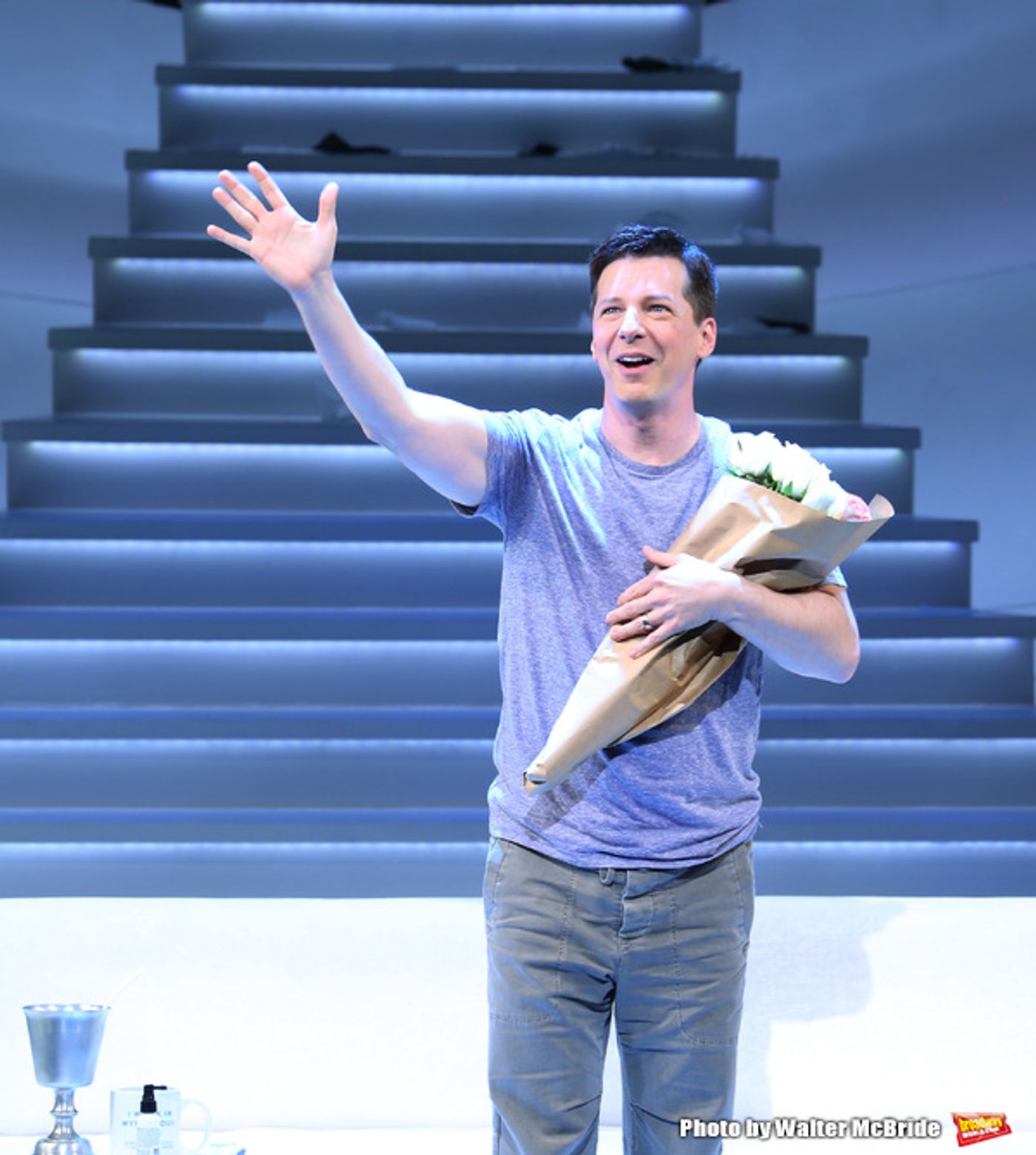 Photo Coverage: God (Sean Hayes) and His Angels Take Opening Night Bows in AN ACT OF GOD!  Image