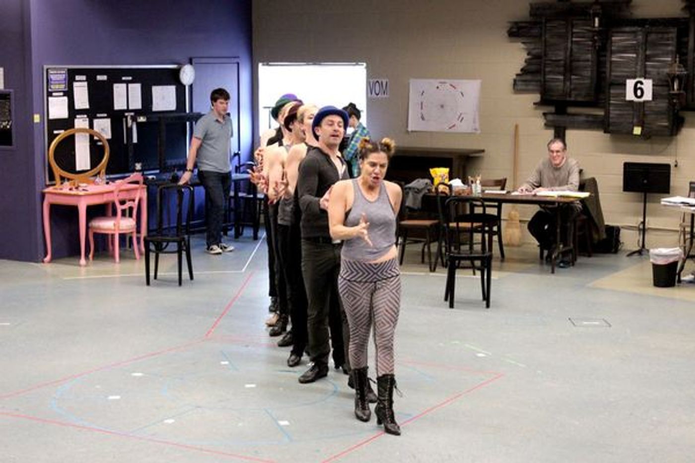 Photo Flash: First Look at Shoshana Bean and More in Rehearsals for NSMT's FUNNY GIRL; Opening Tonight! Photo Flash: First Look at Shoshana Bean and More in Rehearsals for NSMT's FUNNY GIRL; Opening Tonight! Image