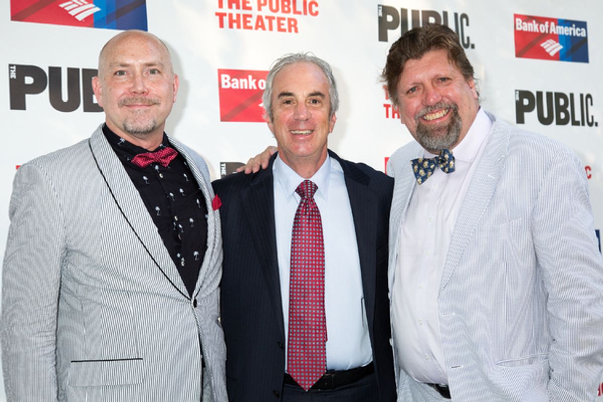 Patrick Willingham, Jeff Barker, Oskar Eustis at 