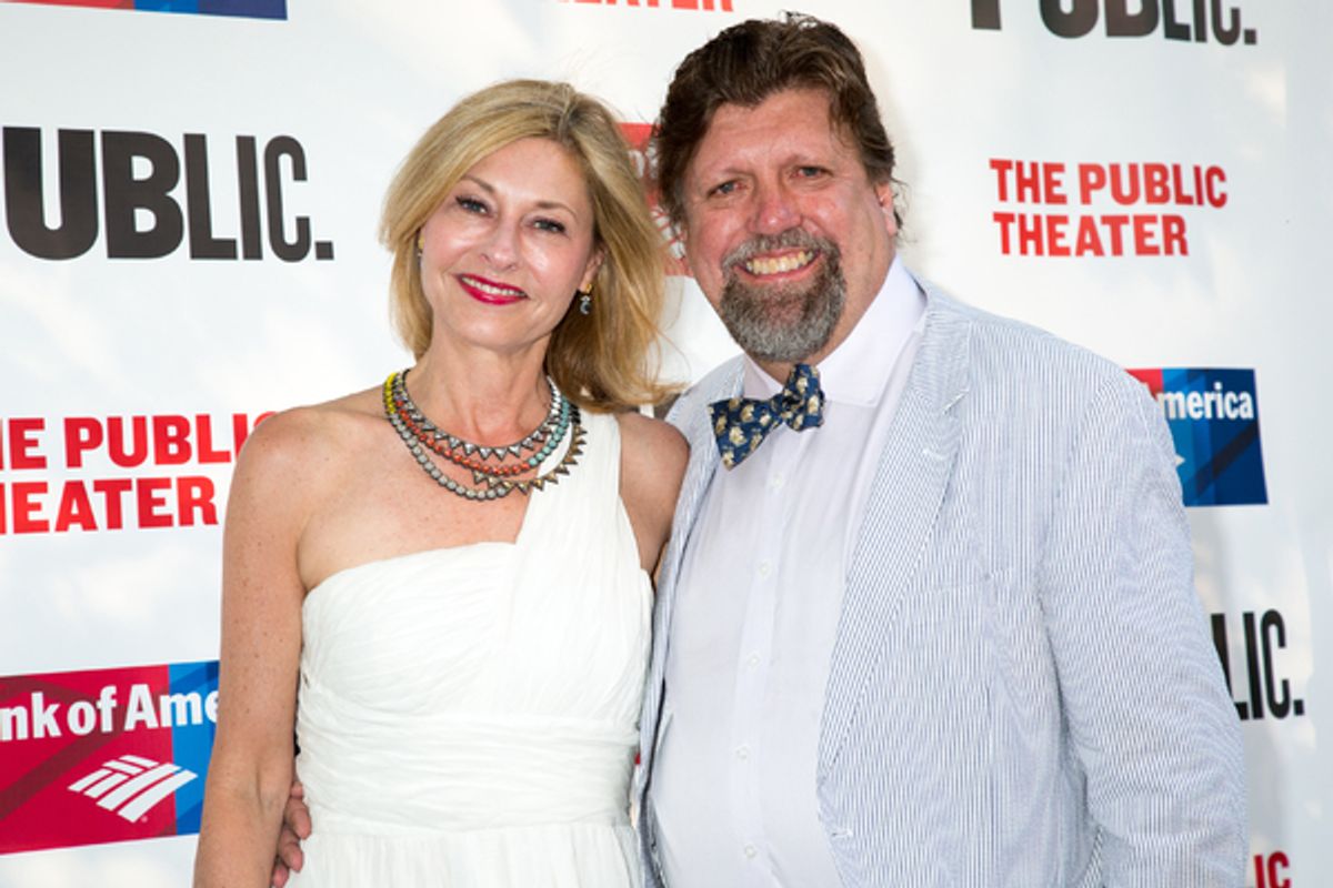Laurie Eustis, Oskar Eustis at 