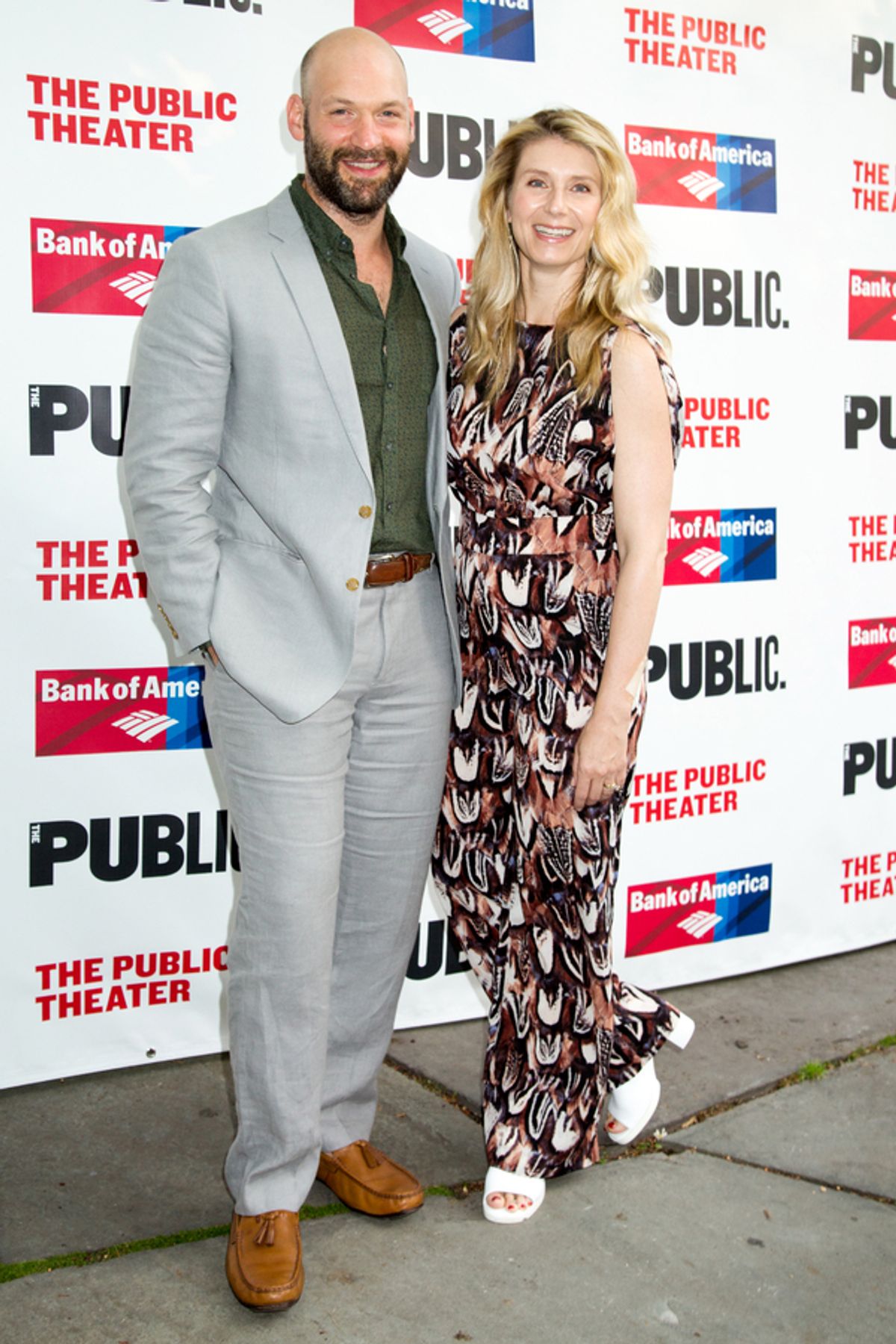 Corey Stoll, Nadia Bowers at 