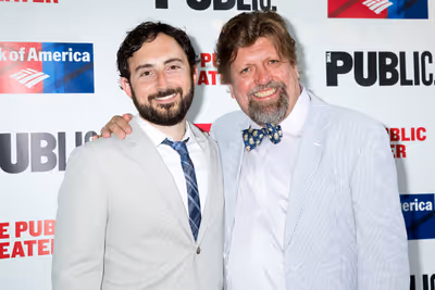 Jeremy McCarter, Oskar Eustis Photo