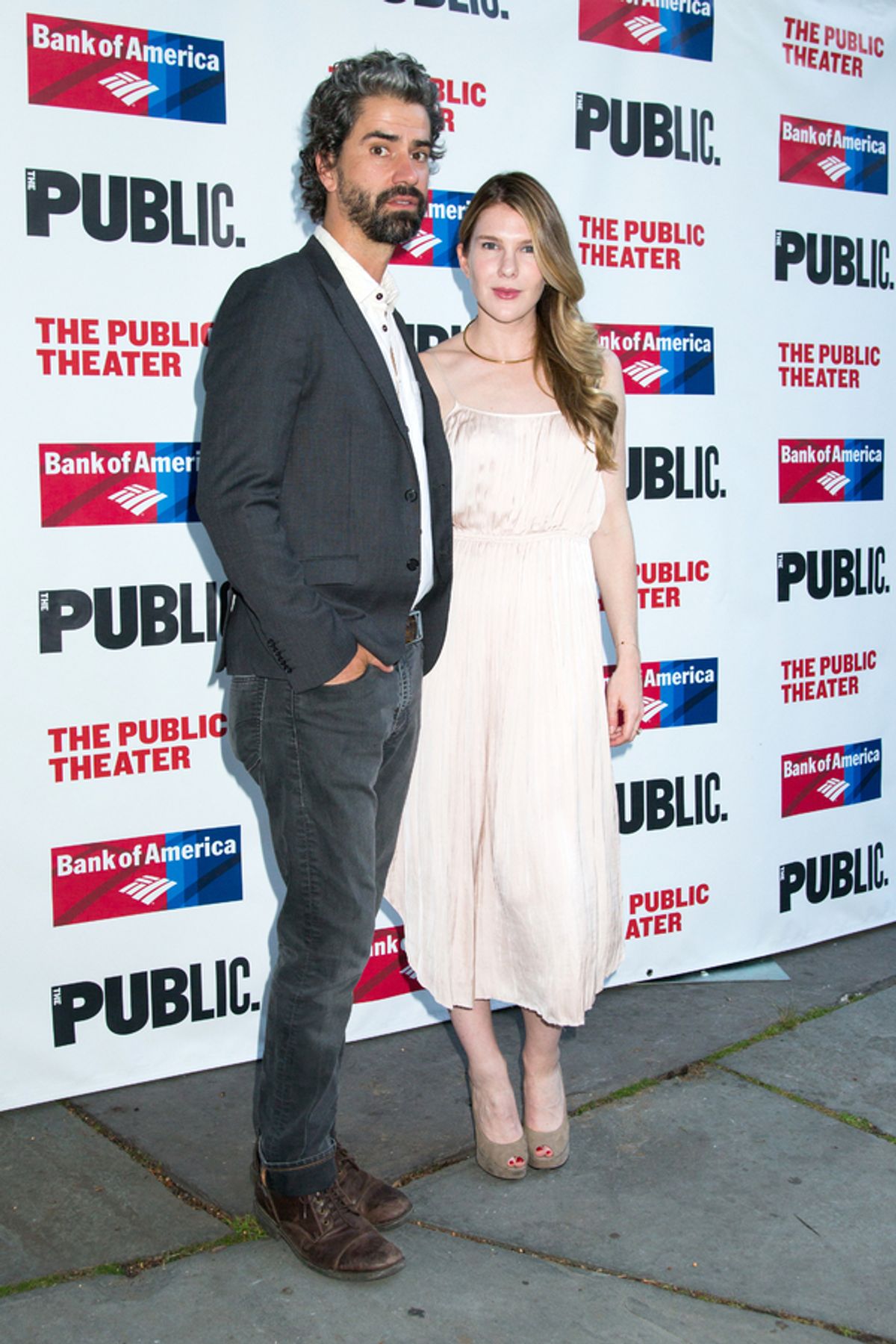 Hamish Linklater, Lily Rabe at 
