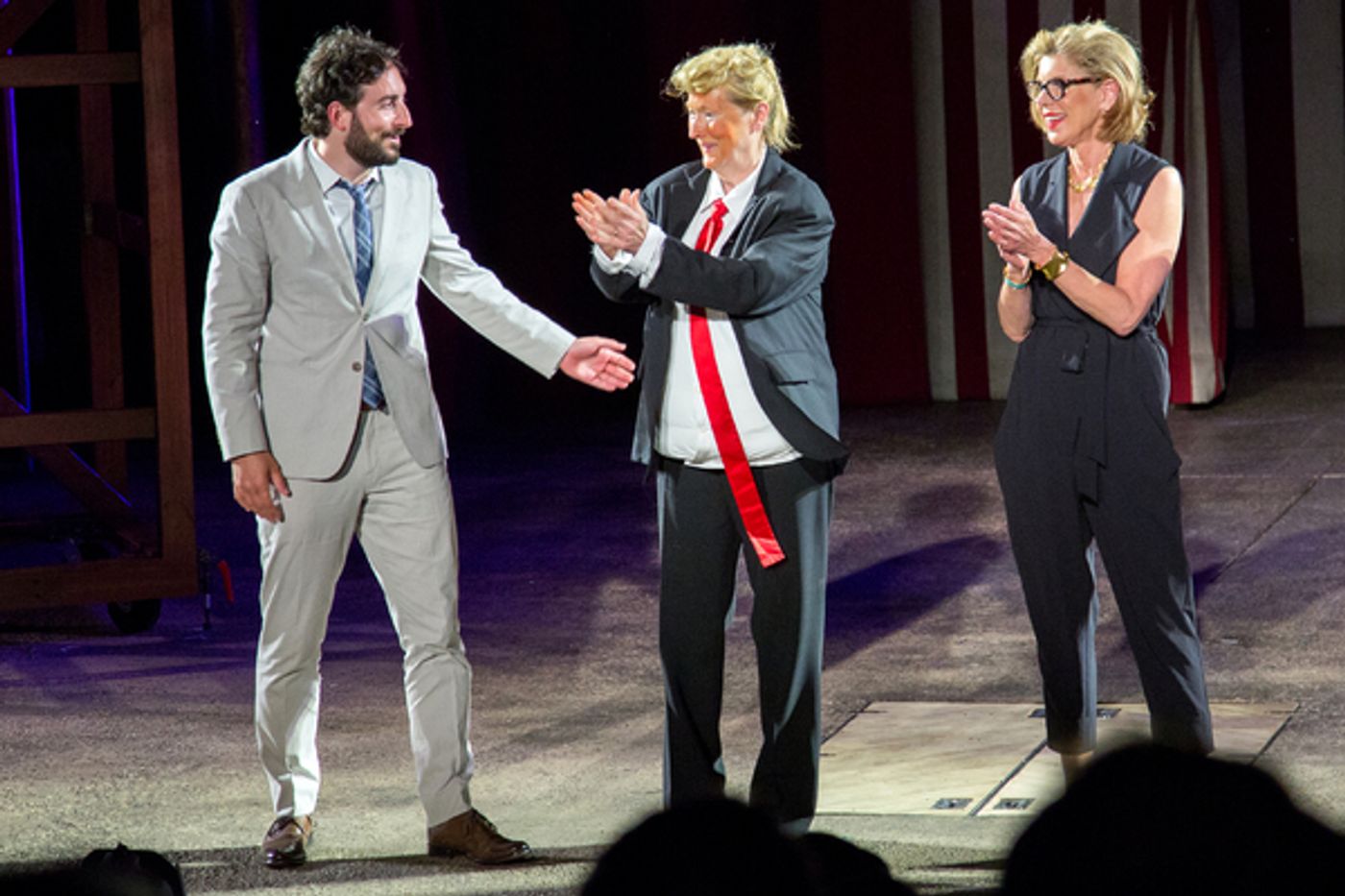 Photo Coverage: Meryl Streep, Christine Baranski, Kevin Kline & More Return to the Public for THE UNITED STATES OF SHAKESPEARE!  Image