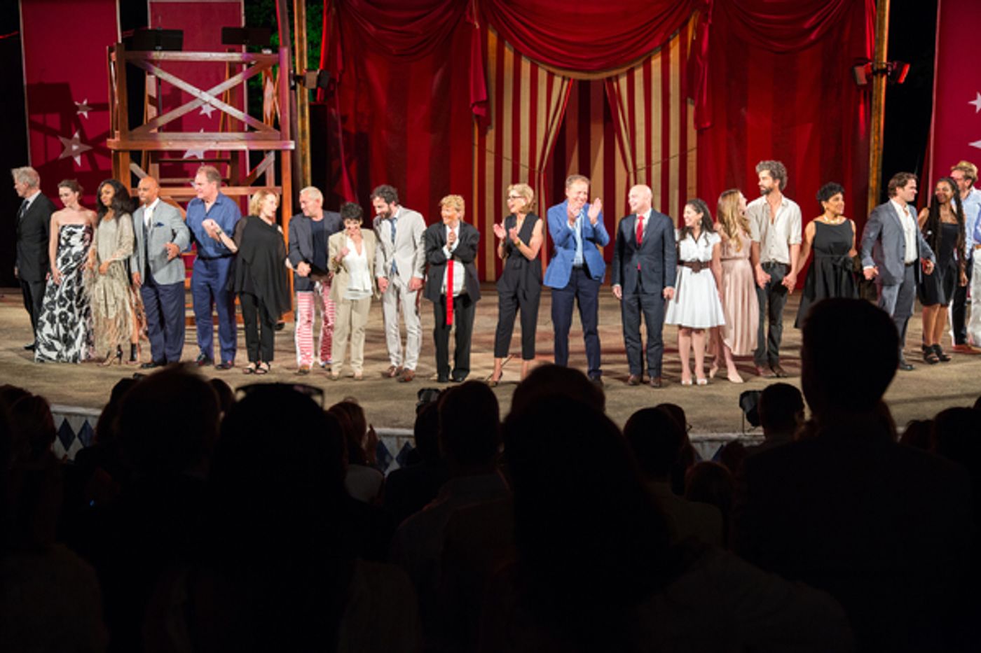 Photo Coverage: Meryl Streep, Christine Baranski, Kevin Kline & More Return to the Public for THE UNITED STATES OF SHAKESPEARE!  Image