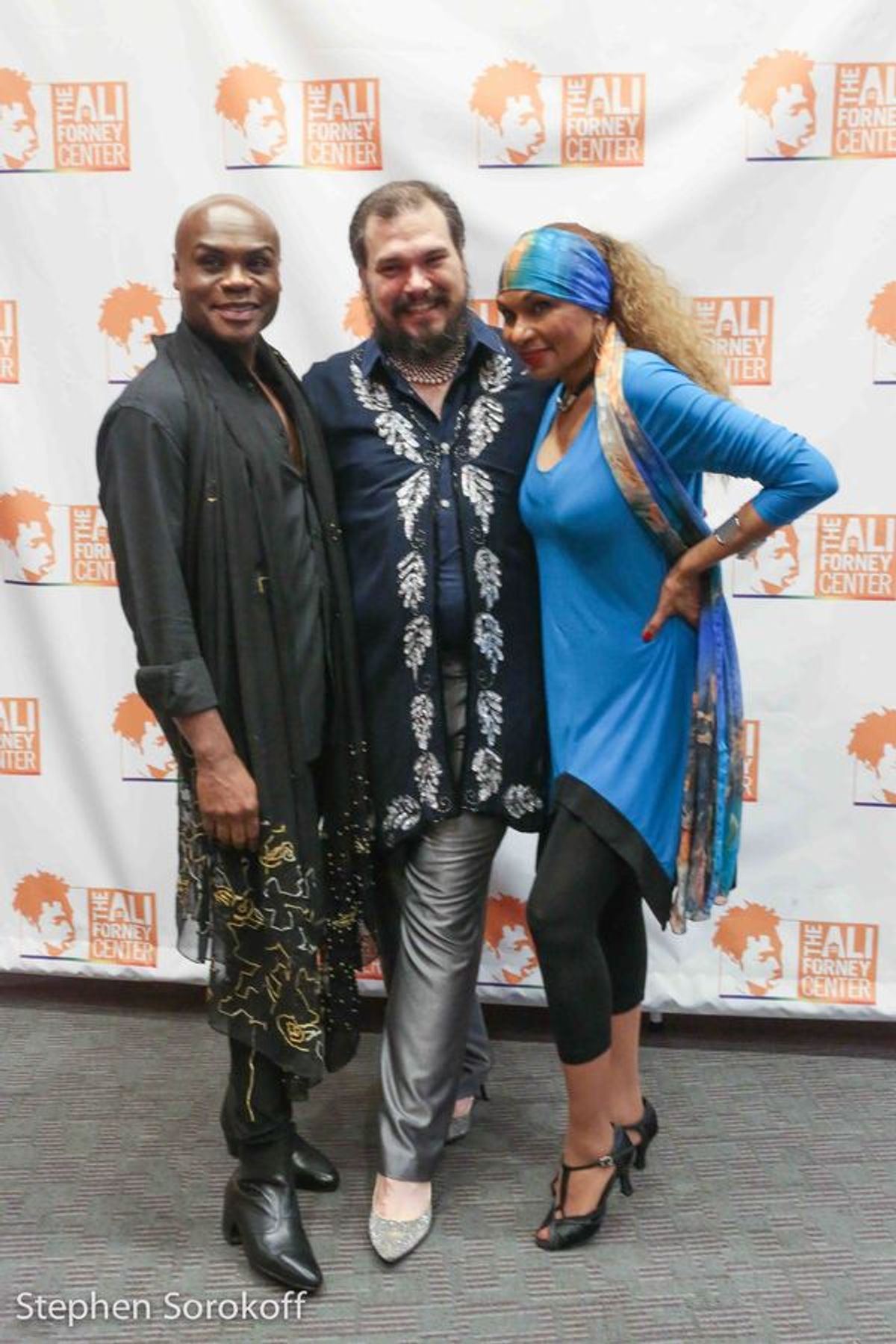 Nathan Lee Graham, Justin Sayre, Vivian Reed at 
