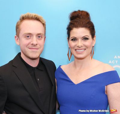 Max Jenkins and Debra Messing Photo