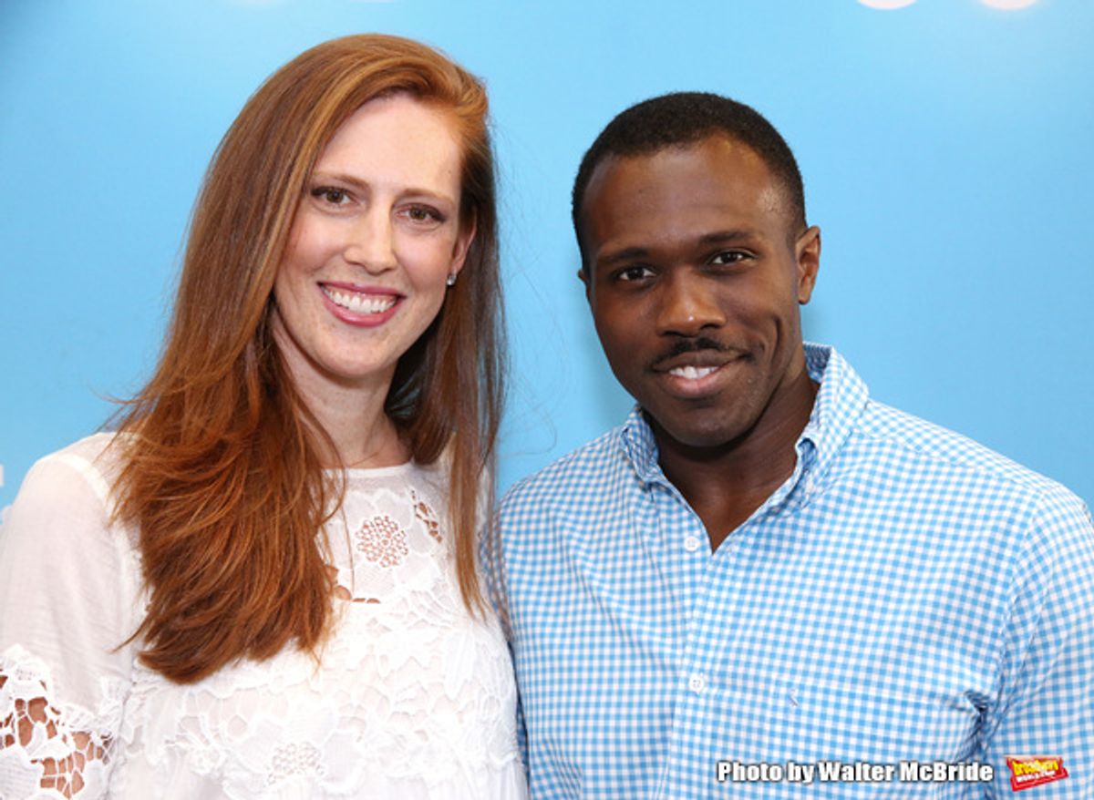 Joshua Henry and wife Cathryn Stringer  at 