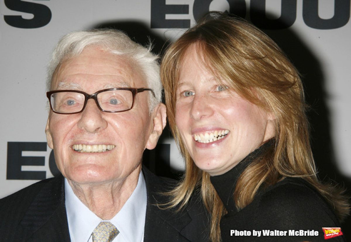 Peter Shaffer ( PLAYWRIGHT) & Thea Sharrock (DIRECTOR) at 