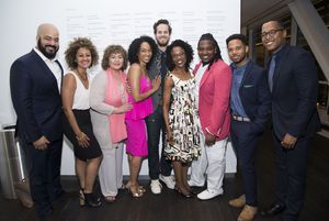 Playwright Branden Jacobs-Jenkens and director Lileana Blain-Cruz join the company on opening night. @ BroadwayWorld Playwright Branden Jacobs-Jenkens and director Lileana Blain-Cruz join the company on Photo