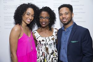 War centers on Charlayne Woodard (center), who plays mother to Rachel Nicks and Chris Myers. @ BroadwayWorld War centers on Charlayne Woodard (center), who plays mother to Rachel Nicks and Chris Photo