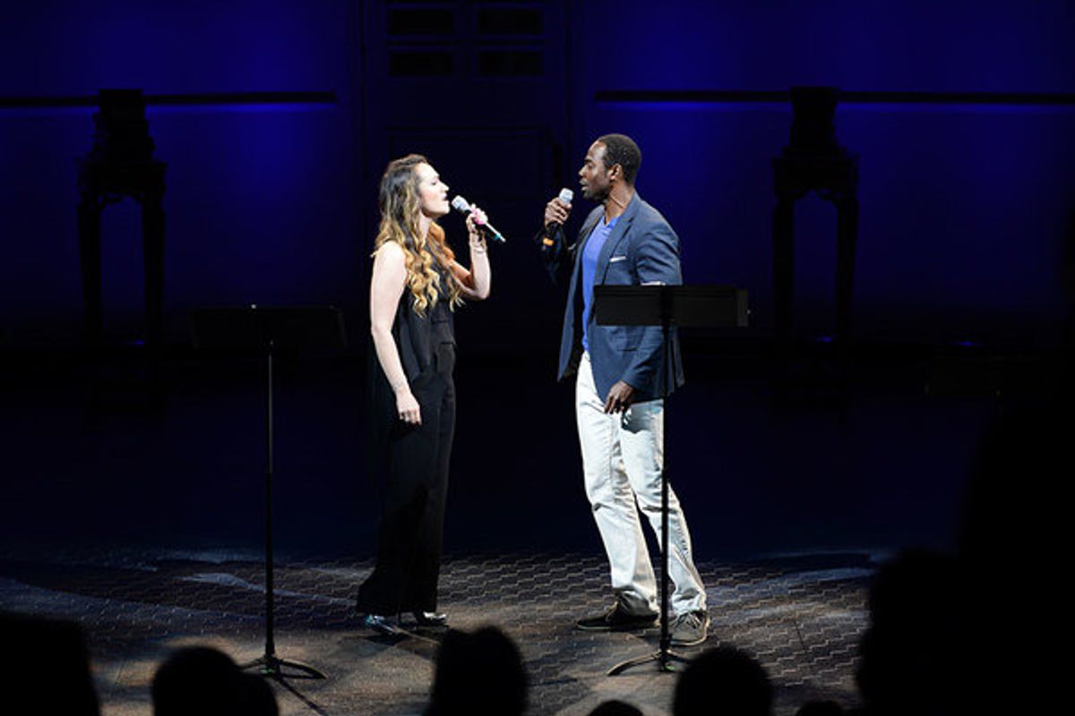 Eden Espinosa, Clifton Duncan at 