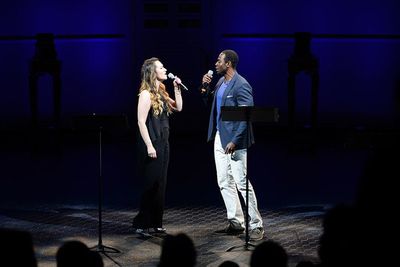 Eden Espinosa, Clifton Duncan Photo