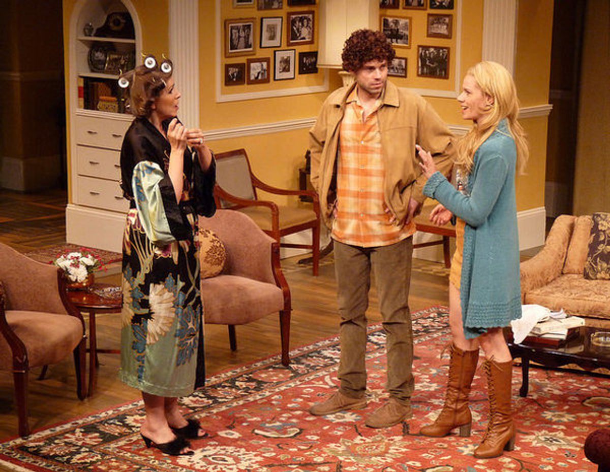 Tess Malis Kincaid, Rachel Garner, Justin Walker at 