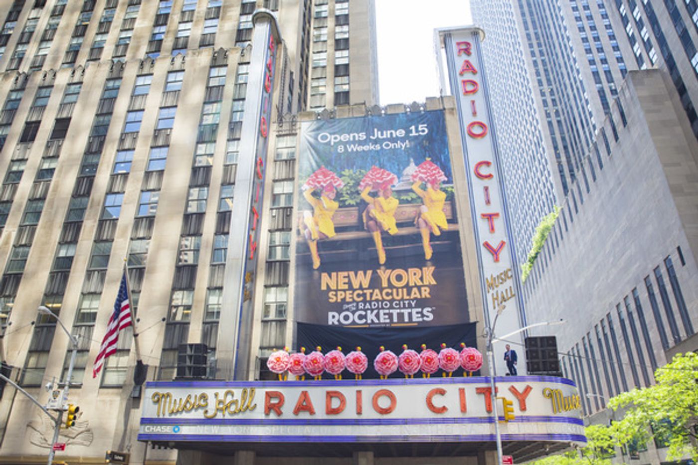 Photo Flash: The Rockettes Unveil NEW YORK SPECTACULAR Marquee at Radio City!  Image