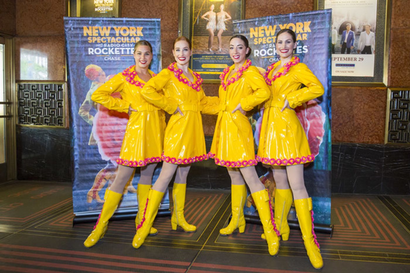 Photo Flash: The Rockettes Unveil NEW YORK SPECTACULAR Marquee at Radio City!  Image