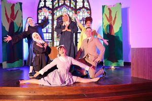 (front) Charlotte Mae Ellison, (second row, l to r) Maria Stephens and Levi Holloway  Photo